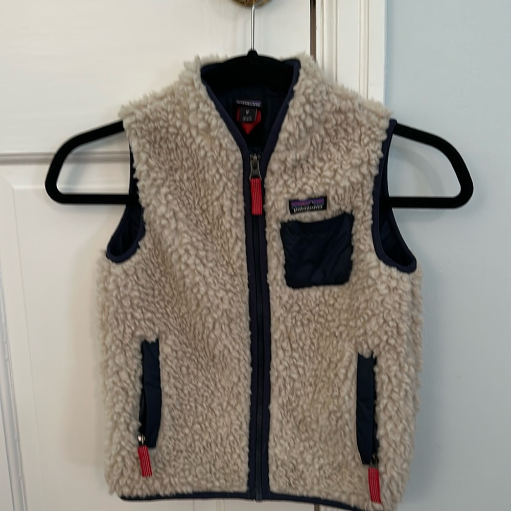 Patagonia Baby retro x vest size 5T excellent condition